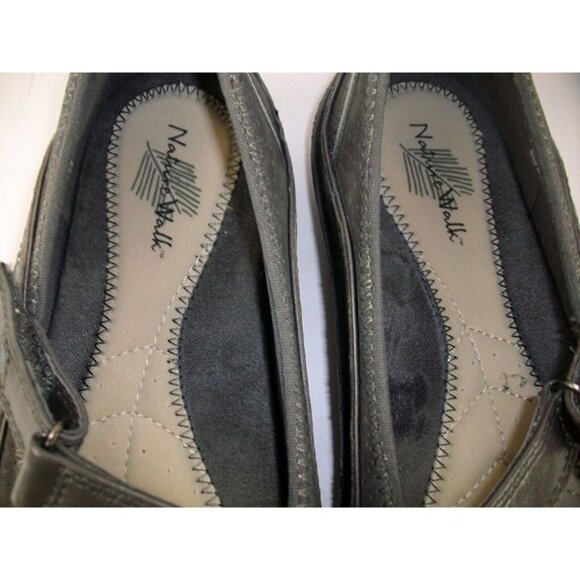 Nature Walk Womens Grey Flats Size 8 Worn One Time!!!! GREAT CONDITION!! - Picture 6 of 8